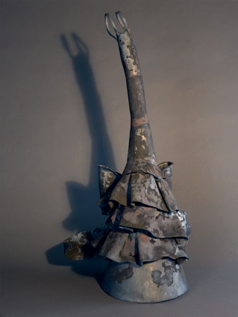 Prom Dress | 32" x 17" x 14" Forged and fabricated steel |