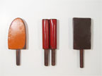 Popsicles I | approx. 4.5" x 12" x 2" each Fabricated and forged steel