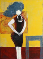 Charmed | 30" x 22" x 1 1/2" Oil on paper on board
