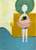 Beach treasure | 30" x 22" x 1 1/2" Oil on paper on board