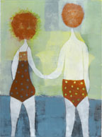 Sweeties | 30" x 22" x 1 1/2" Oil on paper on board